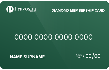 Diamond membership card